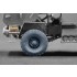 1/72 Modern HIMARS CTIS Sagged Wheel set for Meng/Foreart kits