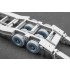 1/72 Modern ChMZAP-5247G Semi-trailer Sagged Wheel set for Trumpeter/Takom