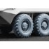 1/72 Modern BTR-80 APC ''KI-113'' Sagged Wheel set for Trumpeter/ACE kits