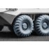 1/72 Modern BTR-80 APC ''DT-126 Snaga'' Sagged Wheel set for Trumpeter/ACE kits