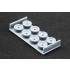 1/24 Opel Blitz Early Type Disc V1 Weighted Wheels for Italeri Kit