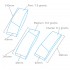 Sanding Bands (40mm) x3 for Spring Loaded Sanding Block PFL6040