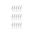 Set of 15x Fine Point Blades (#11) For #1 Handles