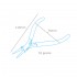 Box Joint Slim Line Round Nose Pliers