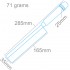 Fine Woodcraft Saw (24 tpi) for Cutting Hard and Soft Woods