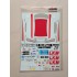 1/24 Chevrolet Cruze WTCC 2012 Macau GP #20 Decal