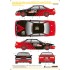 1/24 Toyota Corolla Levin AE92 Gr.A JTC 89 Team ADVAN Decal