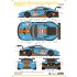 1/24 Porsche 911 RSR FIA WEC 24 H of Le mans 2018 Gulf Racing Decal