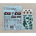 1/24 Mercedes-Benz CLK-GTR FIA GT Championship 1997 AMG Mercedes Decal