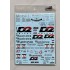 1/24 Mercedes-Benz CLK-GTR FIA GT Championship 1997 AMG Mercedes Decal