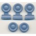 1/35 Opel Olympia Wheels with Perforated Disc for Bronco kit (5 wheels)