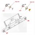 1/35 Mlrs/M4 Lenses & Taillights for Trumpeter kits