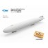 1/700 Zeppelin P Class Airship with N500 Cadet