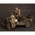 1/35 WWII 101st Airborne Division Major and 1 Lieutenant (2 figures)