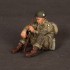 1/35 US Army Airbornes and Sgt. on Rest (3 figures)