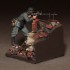 1/35 German Machine Gunner on Position 1942