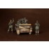 1/35 5cm Pak 38 (Sf) auf Zugkraftwagen 1t Crew for Dragon Kit #6719 (5 figures)