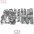 1/24 WWII British SAS 1/4ton 4x4 Patrol car Conversion Kit Ver.2