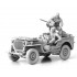 1/35 WWII US Army Jeep Crew