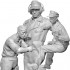 1/35 WWII German Crews set (3 figures) of Panzer III Ausf.J (3D printed kit)