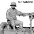 1/35 WWII US Army Cal.50 Gunner (3D printed kit)