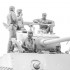 1/16 WWII US Army M4A3E8 Crew