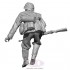 1/35 WWII German Jumping off Infantry #3 (3D printed kit)