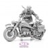 1/16 WWII German KS750 with Trooper