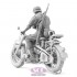 1/16 WWII German KS750 with Rider