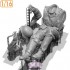 1/16 Officer for WWII German KS750 with Sidecar