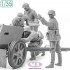 1/35 WWII German Field Artillery Crew