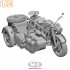 1/24 WWII German KS750 with Sidecar