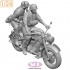 1/24 WWII German KS750 with Riders