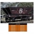 HO Scale 4 Wheel LL Steel Frame J&A Brown Colliery Coal Wagons 1937-59 #02 (10 kits)