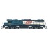 HO Scale 16.5mm QR 1550 Class Diesel Locomotives - Blue #1558D C.1989-98 w/Sound