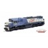 HO Scale 16.5mm QR 1550 Class Diesel Locomotives - Blue #1566D C.1989-98