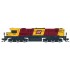HO Scale 12mm QR 1550 Class Diesel Locomotives - Broncos #1563D C.1995-98 w/Sound