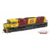 HO Scale 16.5mm Aurizon 2300 Class Diesel Loco QR Broncos S2 Vertical Grill 2370 w/Sound