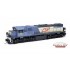 HO Scale 12mm Queensland Rail High Nose QR Blue #2498 1979-91