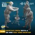 1/35 Ukrainian 82-mm KBA-48M Mortar with Crew
