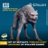 1/35 Mutant 'Pseudo-Dog' from the 'STALKER' game universe" (2pcs)