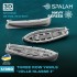 1/350 Boats for Bismarck Scharnhorst Gneisenau Tirpitz (19pcs)