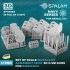 1/350 Bismarck 15cm SK C/28 Guns for Revell (6pcs)