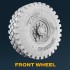 1/35 Michelin Wheels for HEMTT Trucks (9pcs)