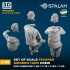 1/35 Modern Tank Crew for T-64 T-72 T-80 T-90 (3pcs)