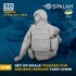 1/35 Modern M1 Abrams Tank Crew (3 Figures)