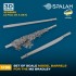 1/35 M2 Bradley Gun Barrels (3pcs)