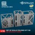 1/72 US M2 Bradley Crew Figure Set (3 Figures, 3D Printed)