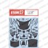 1/24 NSX Carbon Decal for Tamiya kits