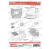 1/24 NSX Carbon Decal for Tamiya kits